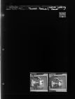 Tunstall Feature (woman watering flower) (2 Negatives), January 18-19, 1963 [Sleeve 36, Folder a, Box 29]